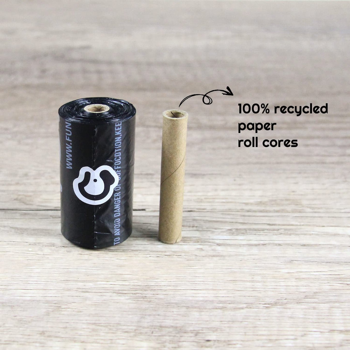 Scented Dog Poop Bag, Eco Friendly Poop Bags,360 Counts Dog Poop Bags with Dispenser,Black Dog Bags for Poop
