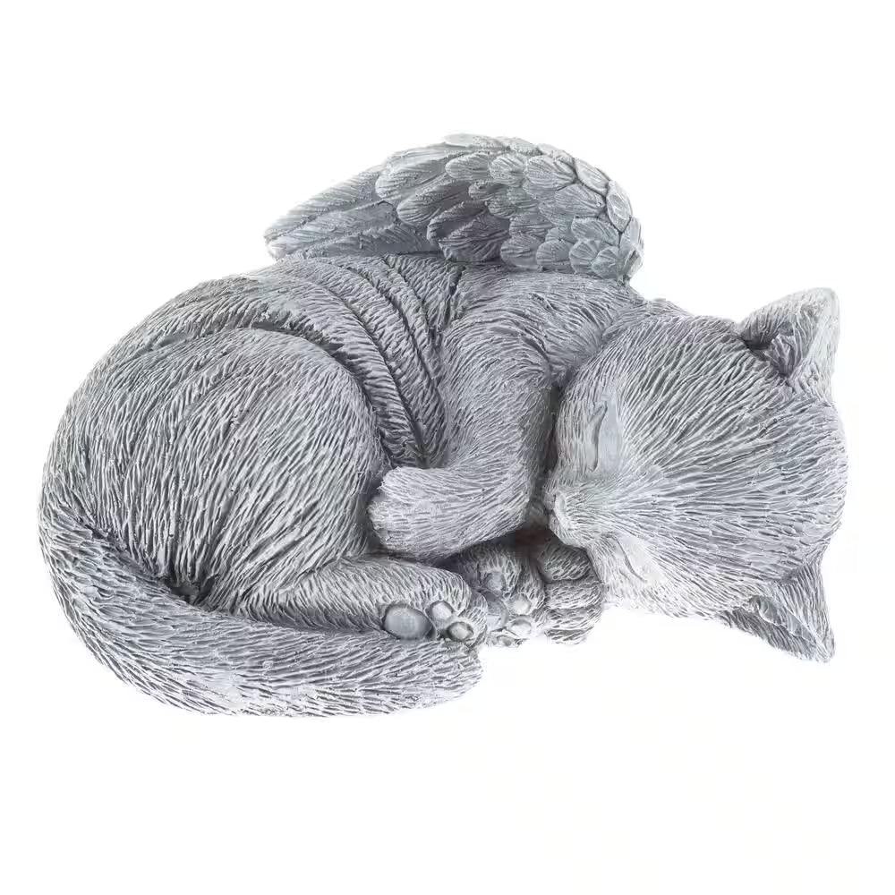 Cat Memorial Angel Garden Statuaries
