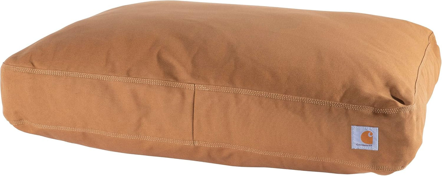 Firm Duck Dog Bed Brown, Medium