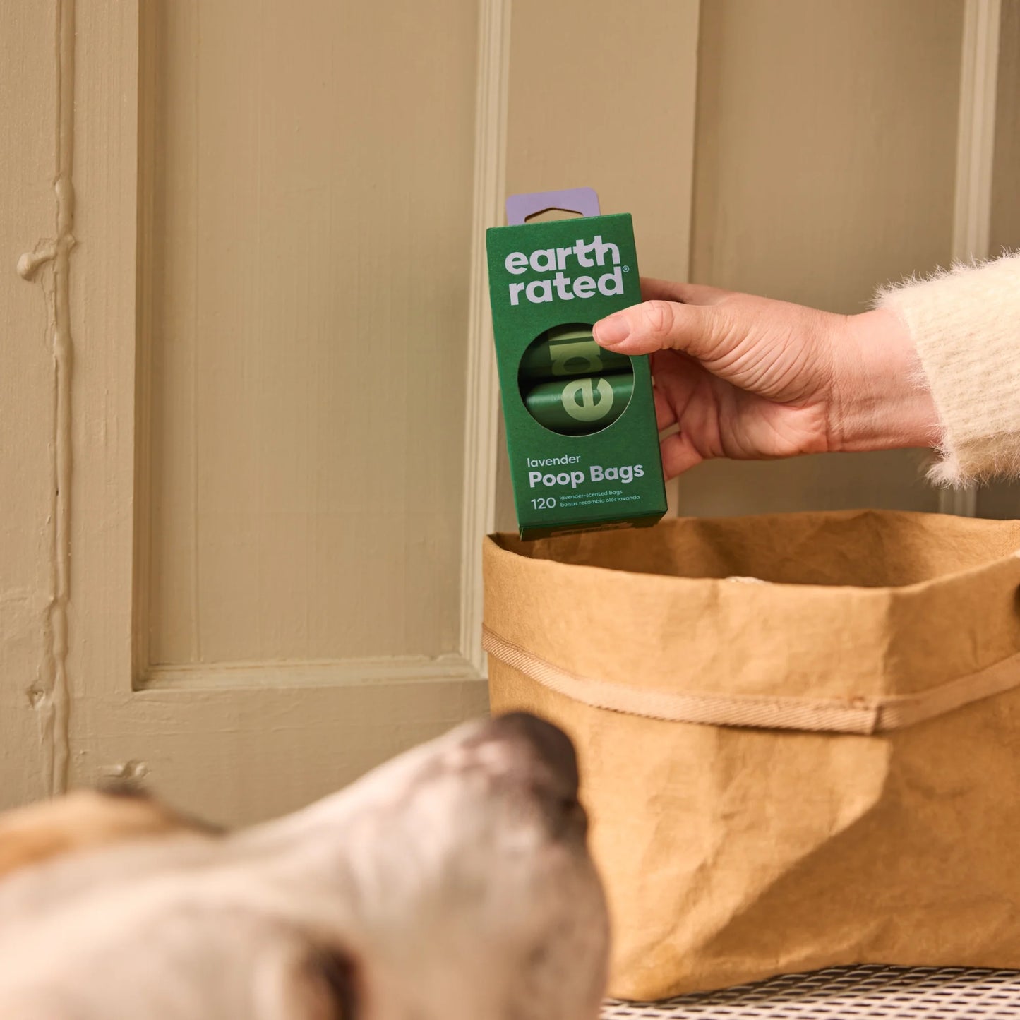 Dog Poop Bags, Ultra Thick and Leak Proof Dog Waste Bags, Lavender Scented, 60 Count