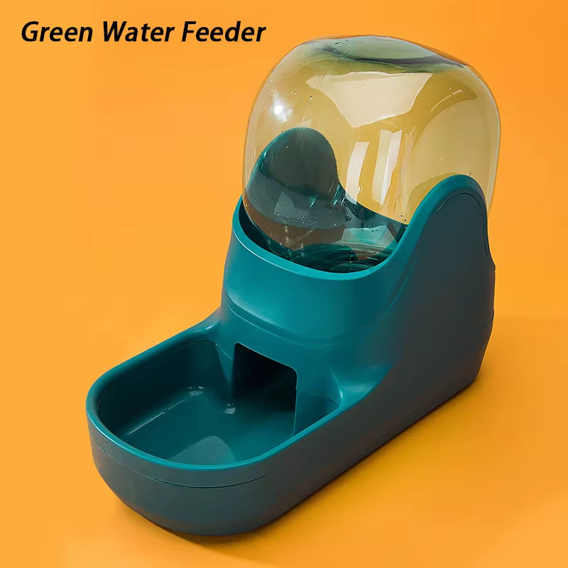 3.8L Gravity Pet Water Dispenser Cat Automatic Feeder Plastic Dog Water Bottle Food Water Dispenser Pet Feeding Bowl for Cat Dog