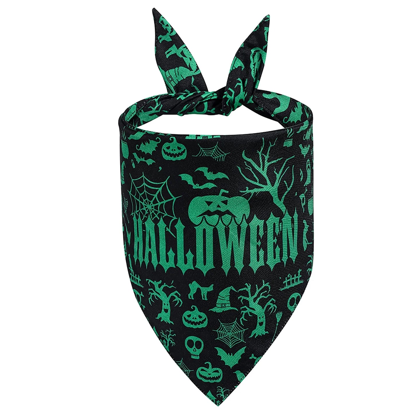 Clearance! Halloween Dog Bandana Pet Halloween Bandana Pumpkin Ghost Witch Print Dog Puppy Halloween Bandana Pet Triangle Bibs Scarf Accessories for Dogs Cats Pets