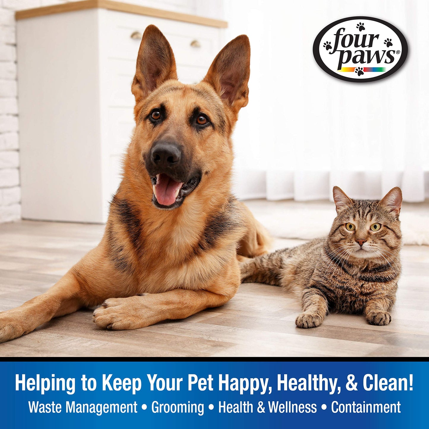 Four Paws Keep off Cat and Kitten Repellent: 24-Hour Protection for Indoors and Outdoors