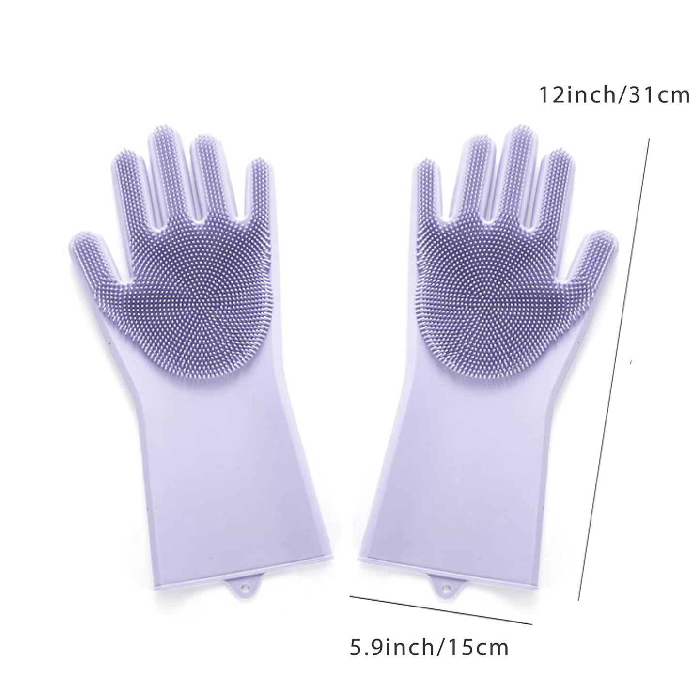 Guinea Pig Washing Gloves Bathing Grooming Shampoo Brush Silicone Rabbit Hair Removal High Density Teeth Dog Cat Small Pet Massaging Glove