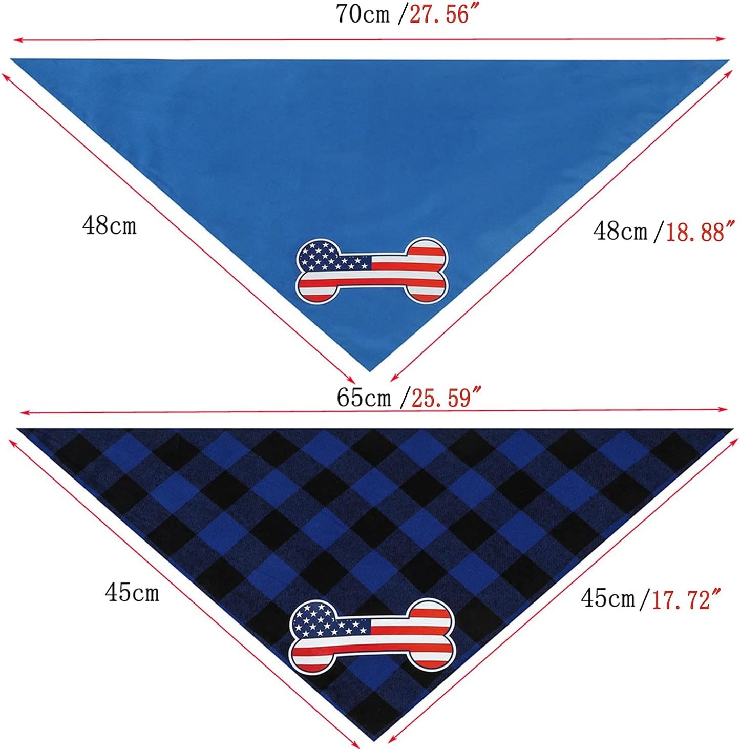 Dog Bandana Christmas Classic Plaid Pet Scarf Triangle Bibs Kerchief Merry Christmas Bandanas for Small Medium Dogs Pets