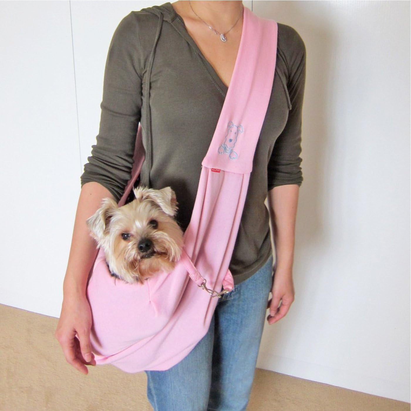 Pet - Chico Reversible Pet Sling Carrier - Color: Pink