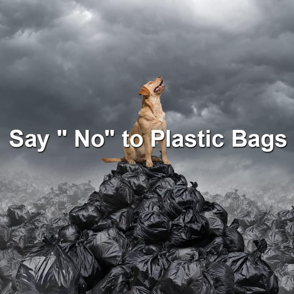Dog Poop Bag, 4 Rolls/ 60 Count Biodegradable Poop Bags for Dogs, Compostable Pet Waste Bags, Leak Proof, Lavender-Scented, 9 X 13 Inches