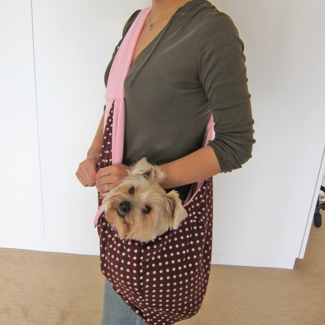 Pet - Chico Reversible Pet Sling Carrier - Color: Pink