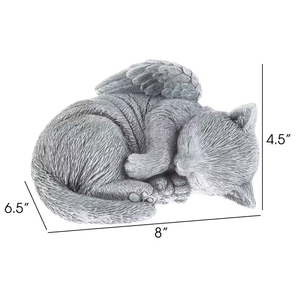 Cat Memorial Angel Garden Statuaries