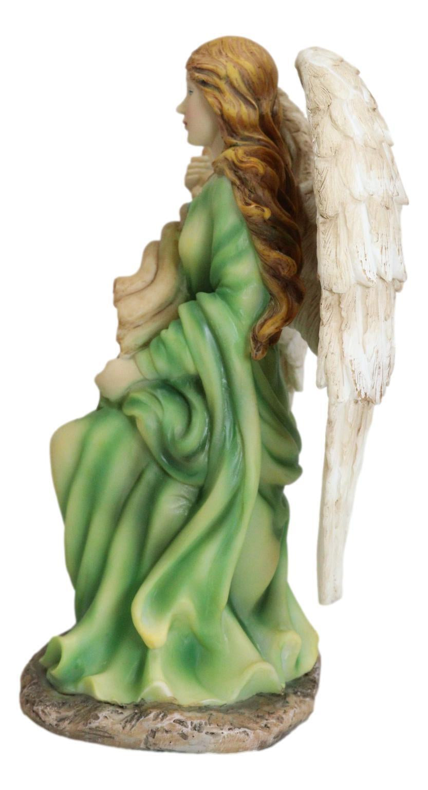 Ebros Sitting Roman Angel of Abundance Prosperity Statue Collectible