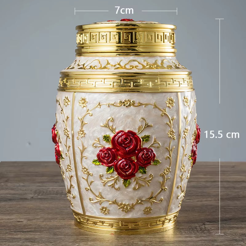 Metal Cremation Urns for Human Ashes, Coffin Box, Pet Memorial, Keepsake Urns, Small Animal Urn, Funeral