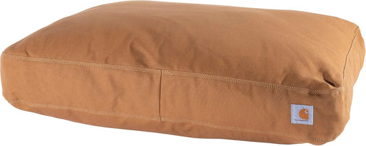 Firm Duck Dog Bed  Brown, Medium