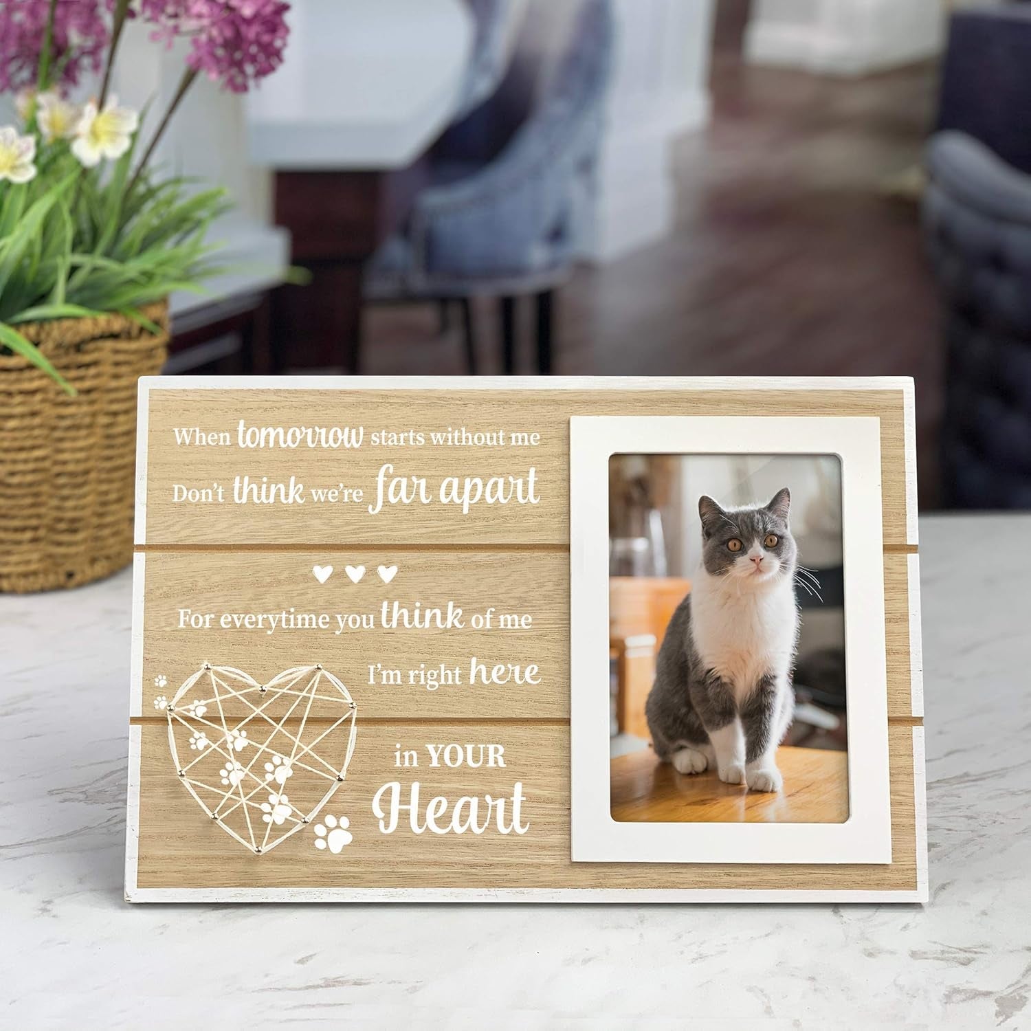 Popular Dog Memorial Gifts - Beautiful Pet Memorial Gifts or Pet Loss Gifts. Our Classy Cat or Dog Memorial Picture Frame Will Show Someone You Care. Loss of Dog Gifts or Cat Memorial Gifts