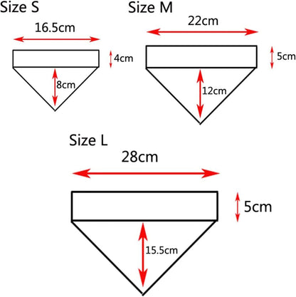 USA Flag Dog Bandana with Buckle,American Flags Dog Bandana Pet Scarfs,4Th of July Independence Day Pet Decorations (Large)