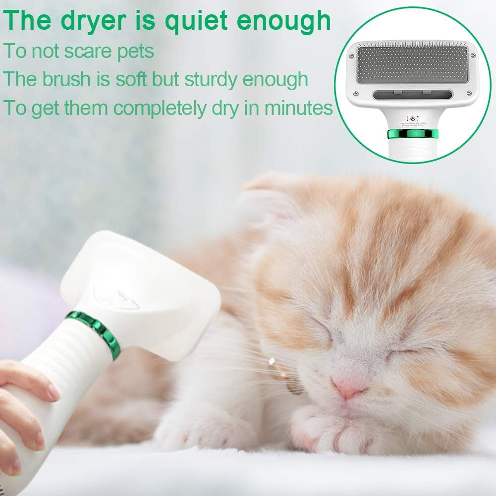 Pet Hair Dryer, Dog Hair Dryer Portable Dog Dryer Grooming Hair Dryer for Small Medium Dogs Cats