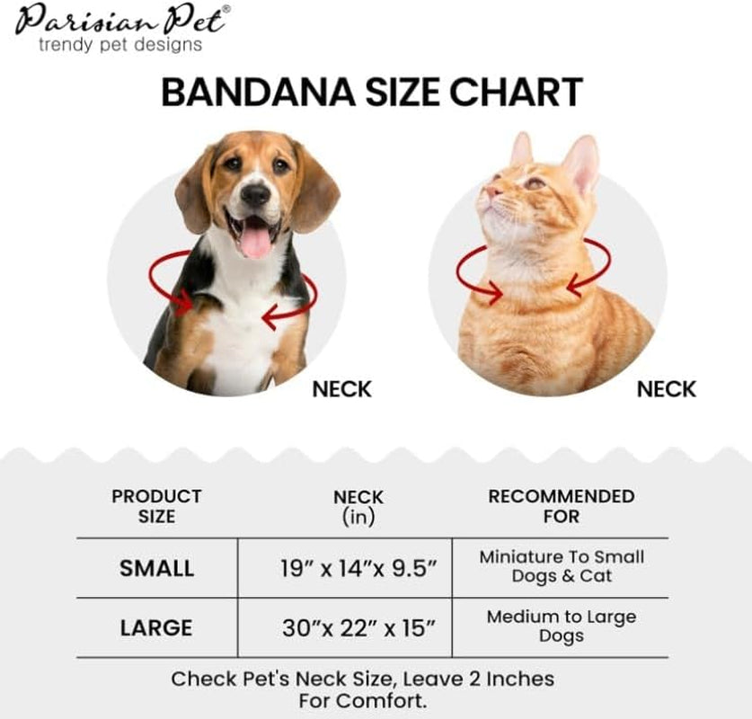 Unisex Dog Bandanas with Printed 'Rock Star ' - Fashionable Tie-On Adjustable, Polyester Dog Scarf for Large Dogs - Washable Triangle Female Dog Bib - Blue Handkerchief for Pets