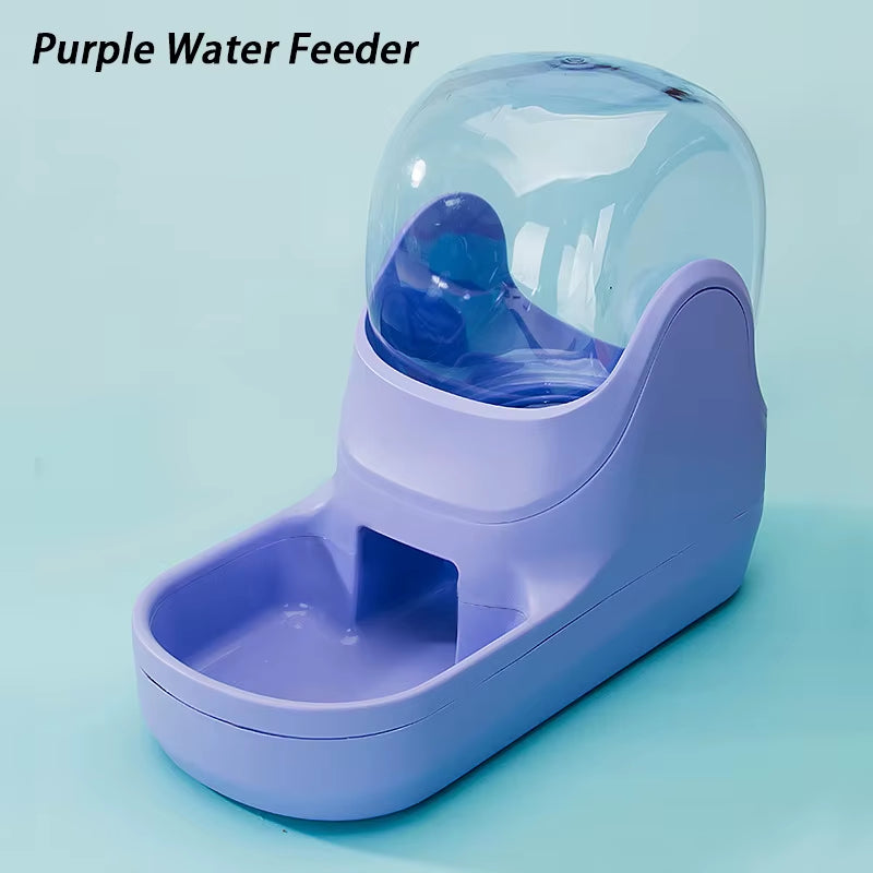 3.8L Gravity Pet Water Dispenser Cat Automatic Feeder Plastic Dog Water Bottle Food Water Dispenser Pet Feeding Bowl for Cat Dog