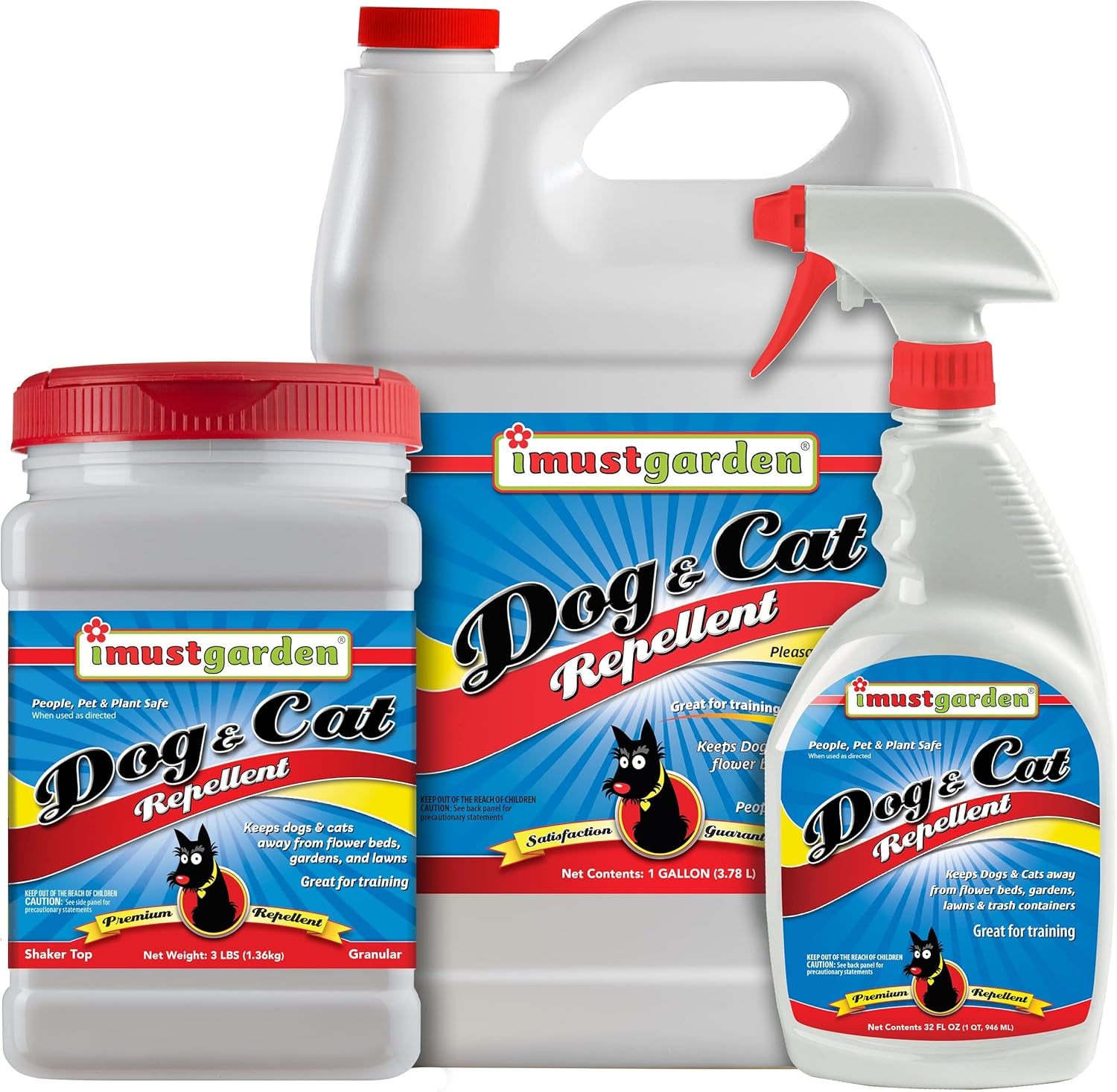 Dog & Cat Repellent - 3Lb Granular - Natural & Pet Safe