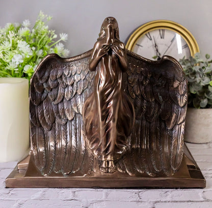Heaven Bound Rising Angel Funeral Cremation Urn Resin Statue Memorial Angels 9"H