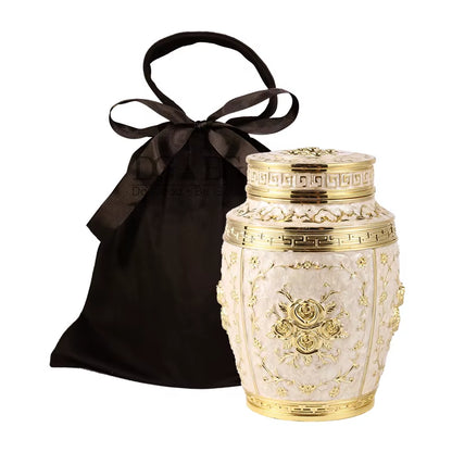 Metal Cremation Urns for Human Ashes, Coffin Box, Pet Memorial, Keepsake Urns, Small Animal Urn, Funeral