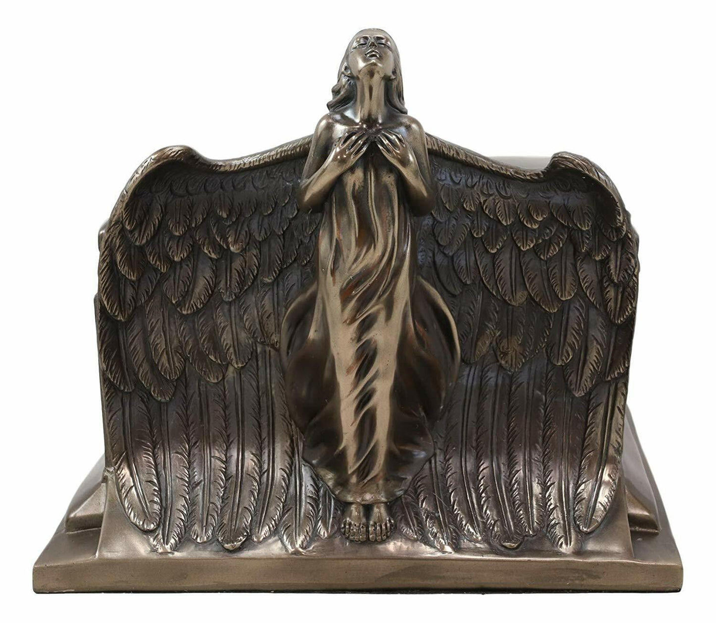 Heaven Bound Rising Angel Funeral Cremation Urn Resin Statue Memorial Angels 9"H
