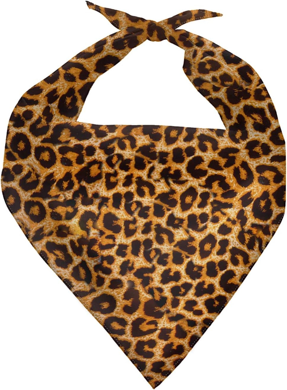 Valentine'S Day Dog Bandana Leopard Printing Reversible Triangle Bibs Scarf Accessories for Dogs Cats Pets
