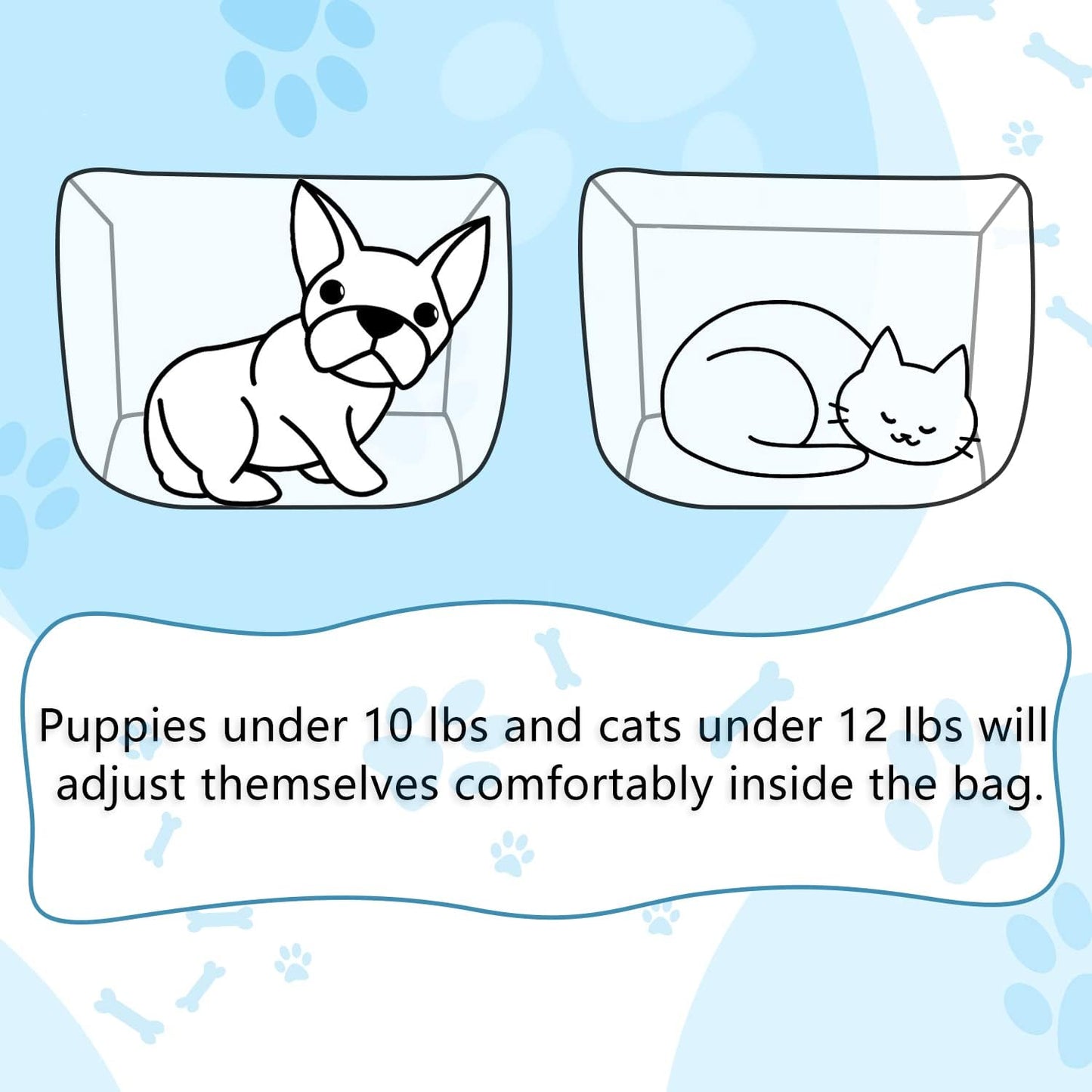 Pet Dog Sling Carrier Travel Hands-Free Puppy Pouch Carriers with Bottom Breathable Doggie Carrying Bag Reflective Safe Cat Crossbody Carrier for Medium Small Dogs Cats(6-12Lbs, Grey)