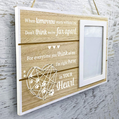 Popular Dog Memorial Gifts - Beautiful Pet Memorial Gifts or Pet Loss Gifts. Our Classy Cat or Dog Memorial Picture Frame Will Show Someone You Care. Loss of Dog Gifts or Cat Memorial Gifts