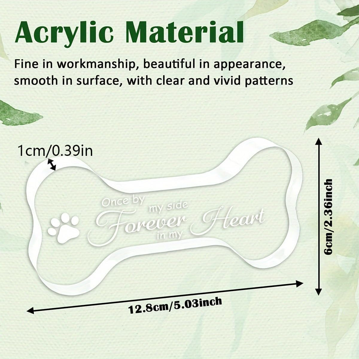 Pet Memorial Ornament Remembrance Gifts: Loss of Dog Cat Sympathy Gift Crystal B