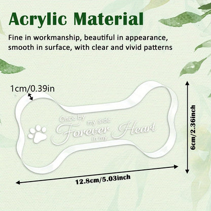 Pet Memorial Ornament Remembrance Gifts: Loss of Dog Cat Sympathy Gift Crystal B