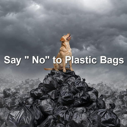 Dog Poop Bag, 4 Rolls/ 60 Count Biodegradable Poop Bags for Dogs, Compostable Pet Waste Bags, Leak Proof, Lavender-Scented, 9 X 13 Inches