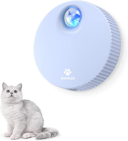 Cat Litter Deodorizer, Smart Odor Eliminator for Small Pets, Unscented and Dust-Free Deodorizer for Small Animals’ Toilet or Home, Rechargeable Smell Eliminator, Blue