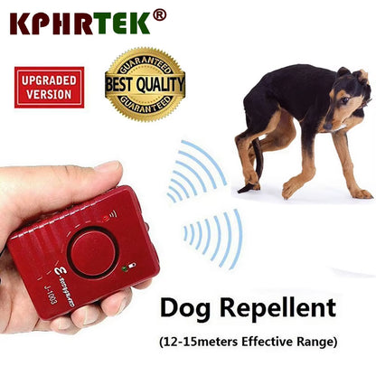 Original Ultrasonic Dog Repeller Dog Repellent Sonic Deterrent Pet Chaser Super Powerful Rechargeable