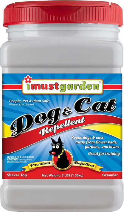 Dog & Cat Repellent - 3Lb Granular - Natural & Pet Safe