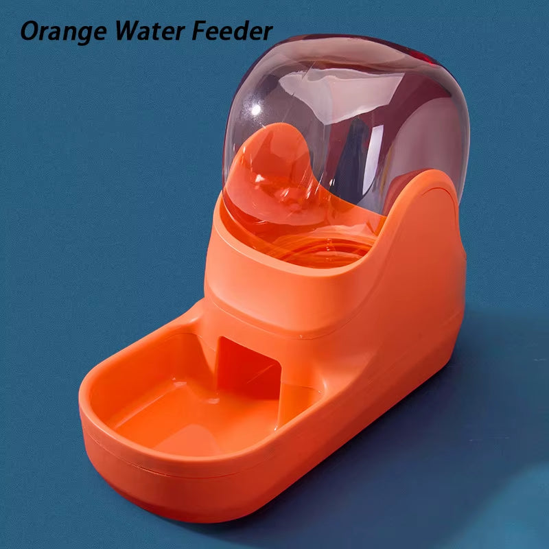 3.8L Gravity Pet Water Dispenser Cat Automatic Feeder Plastic Dog Water Bottle Food Water Dispenser Pet Feeding Bowl for Cat Dog