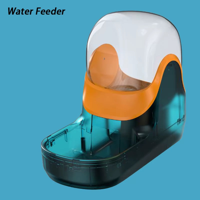 3.8L Gravity Pet Water Dispenser Cat Automatic Feeder Plastic Dog Water Bottle Food Water Dispenser Pet Feeding Bowl for Cat Dog
