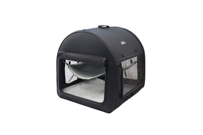 Soft Dog Cat Crate the Portable 2-In-1 Double Travel Kennel Tube Carrier for ...