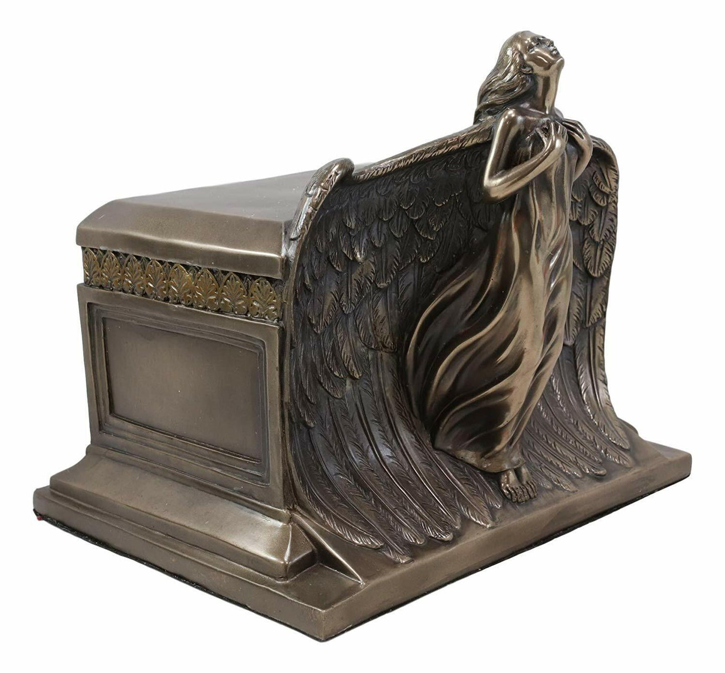 Heaven Bound Rising Angel Funeral Cremation Urn Resin Statue Memorial Angels 9"H