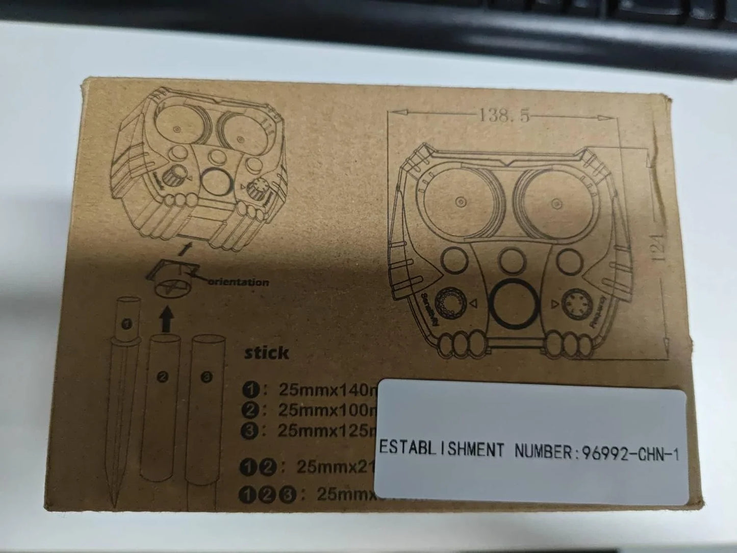 Solar Powered Ultrasonic Pet Repellent with 1 X Solar Animal Repeller