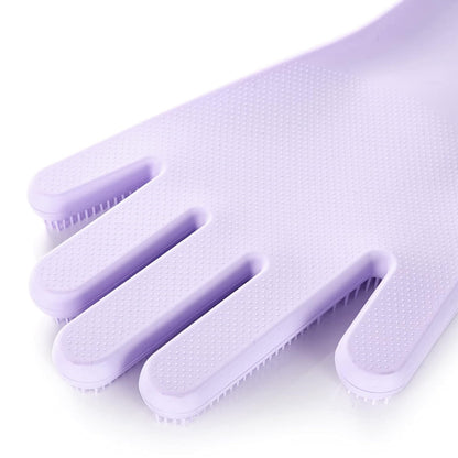 Guinea Pig Washing Gloves Bathing Grooming Shampoo Brush Silicone Rabbit Hair Removal High Density Teeth Dog Cat Small Pet Massaging Glove