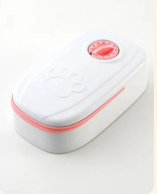 Automatic Pet Feeder Smart Food Dispenser for Cats Dogs Timer Stainless Steel Bowl Auto Dog Cat Pet Feeding Pets Supplies