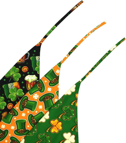 3 Pack St. Patrick'S Day Dog Bandana Triangle Bib Scarf Accessories