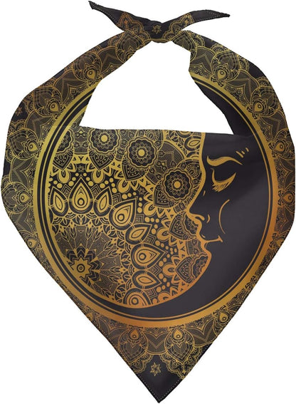 Pet Dog Bandana Scarf Pack Triangle Bibs Kerchief Set Accessories for Small to Large Dogs Cats Pets Boho Style