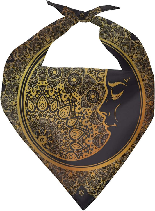 Pet Dog Bandana Scarf Pack Triangle Bibs Kerchief Set Accessories for Small to Large Dogs Cats Pets Boho Style