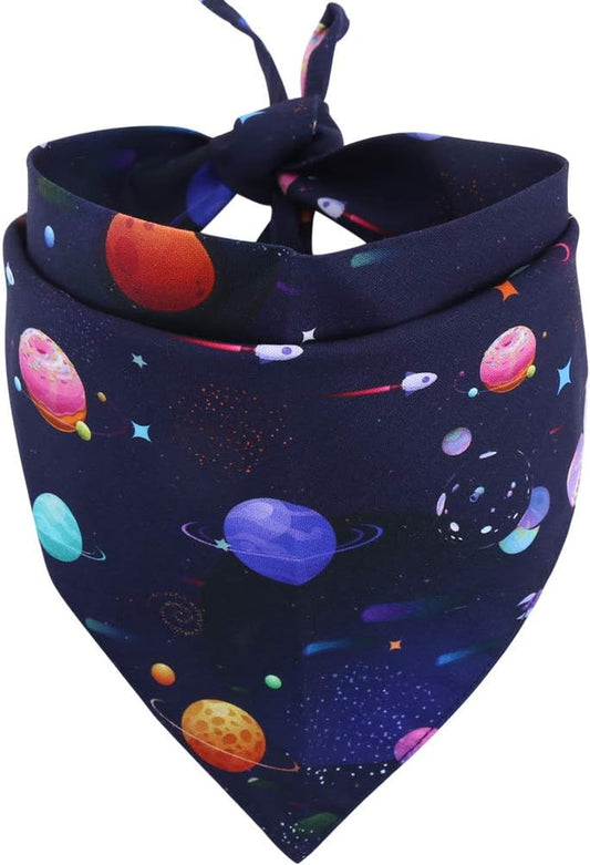 Dog Bandana Reversible Triangle Bibs Scarf Accessories for Dogs Cats Pets